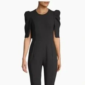 Black Halo Classic Black Jumpsuit